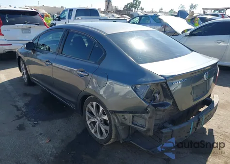 2012 Honda Civic Si z USA, uszkodzony, nr VIN 2HGFB6E54CH701024